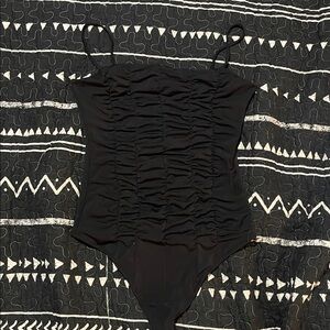 A&F Ruched front bodysuit